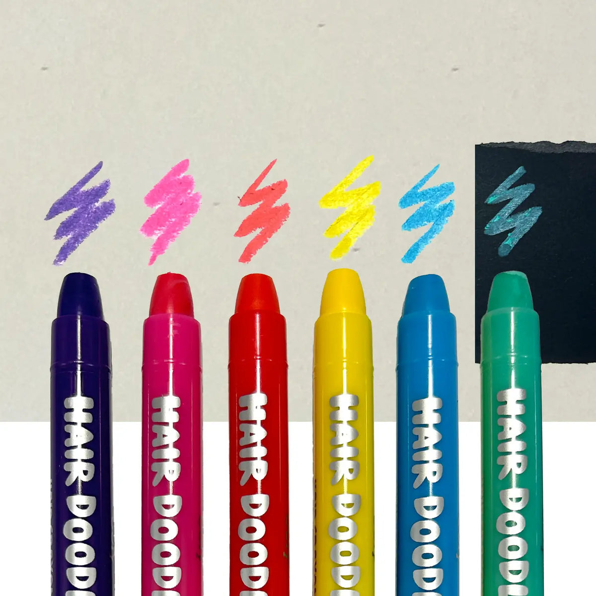Hair Doodlers Hair Crayons | Set of 6