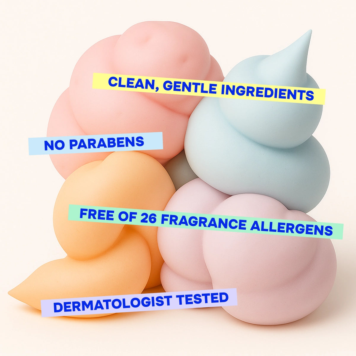 Dojo Kids Squishy Foam Soap | Candy Rush