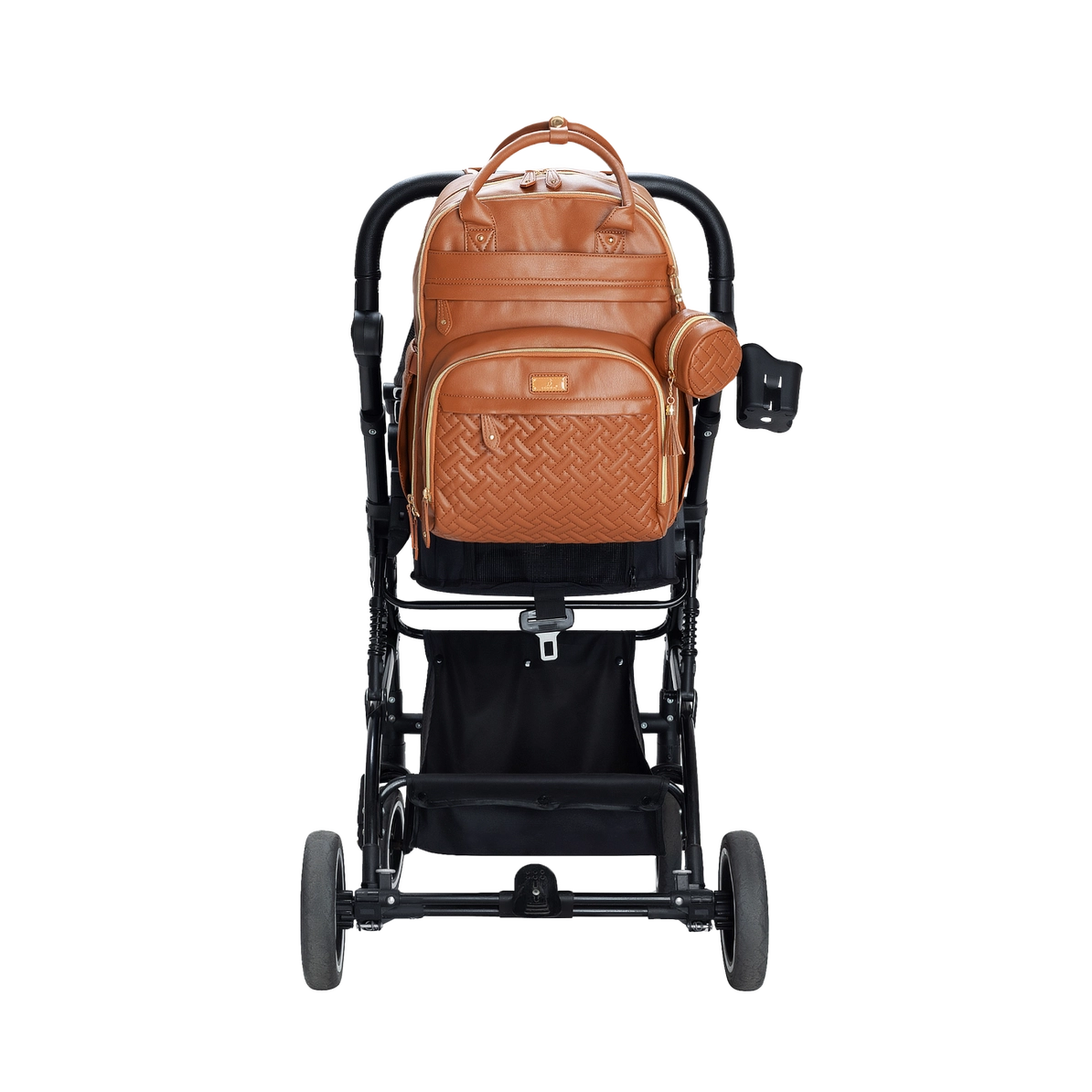 Babbleroo Original Vegan Leather Diaper Bag Backpack