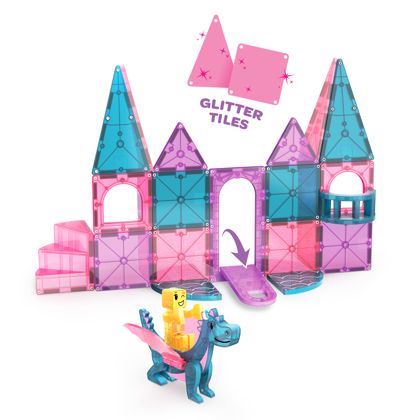 Magna-Tiles Castle 25-Piece Set image 1
