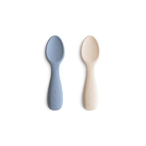 Silicone Toddler Starter Spoons 2-Pack image 1