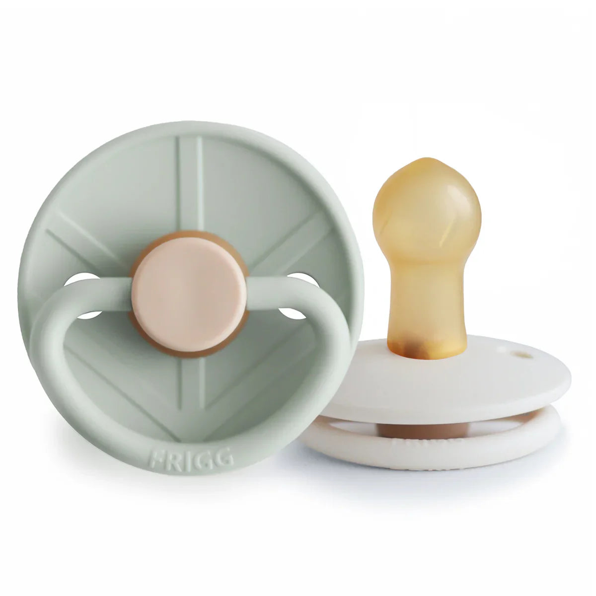 FRIGG Little Viking Natural Rubber Pacifier 2-Pack image 1