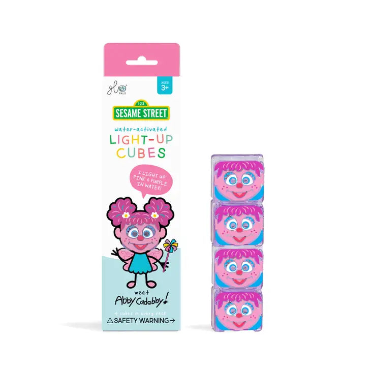 Glo Pals - Abby Cadabby Sesame Street Light-Up Cubes image 0