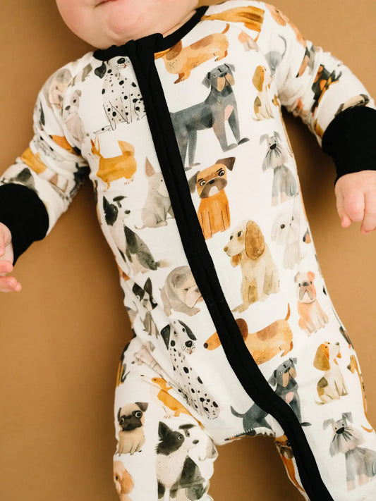 Puppy Love Convertible Bamboo Sleeper