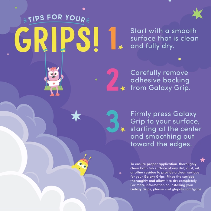 Glo Pals Galaxy Grips image 3