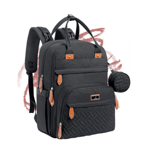 Babbleroo Diaper Bag Backpack | Large