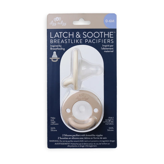 Latch & Soothe™ Breastlike Pacifier | Taupe