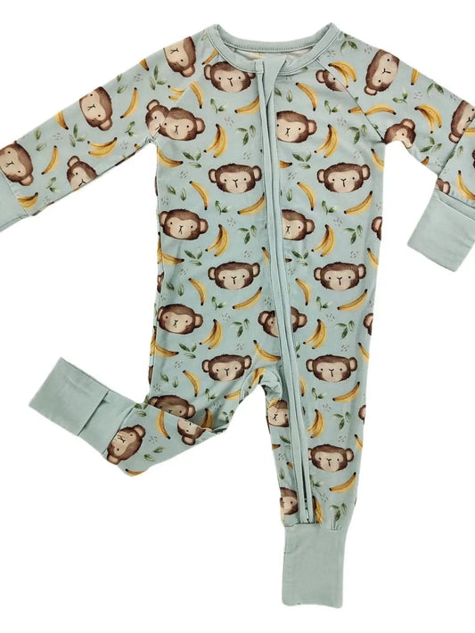 Monkey Mischief Bamboo Sleeper