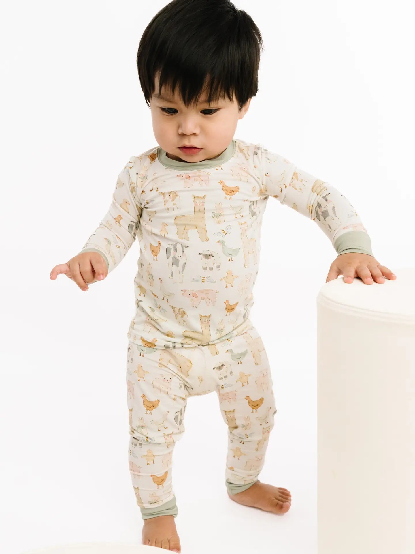Spring Farm Toddler Bamboo L/S Set