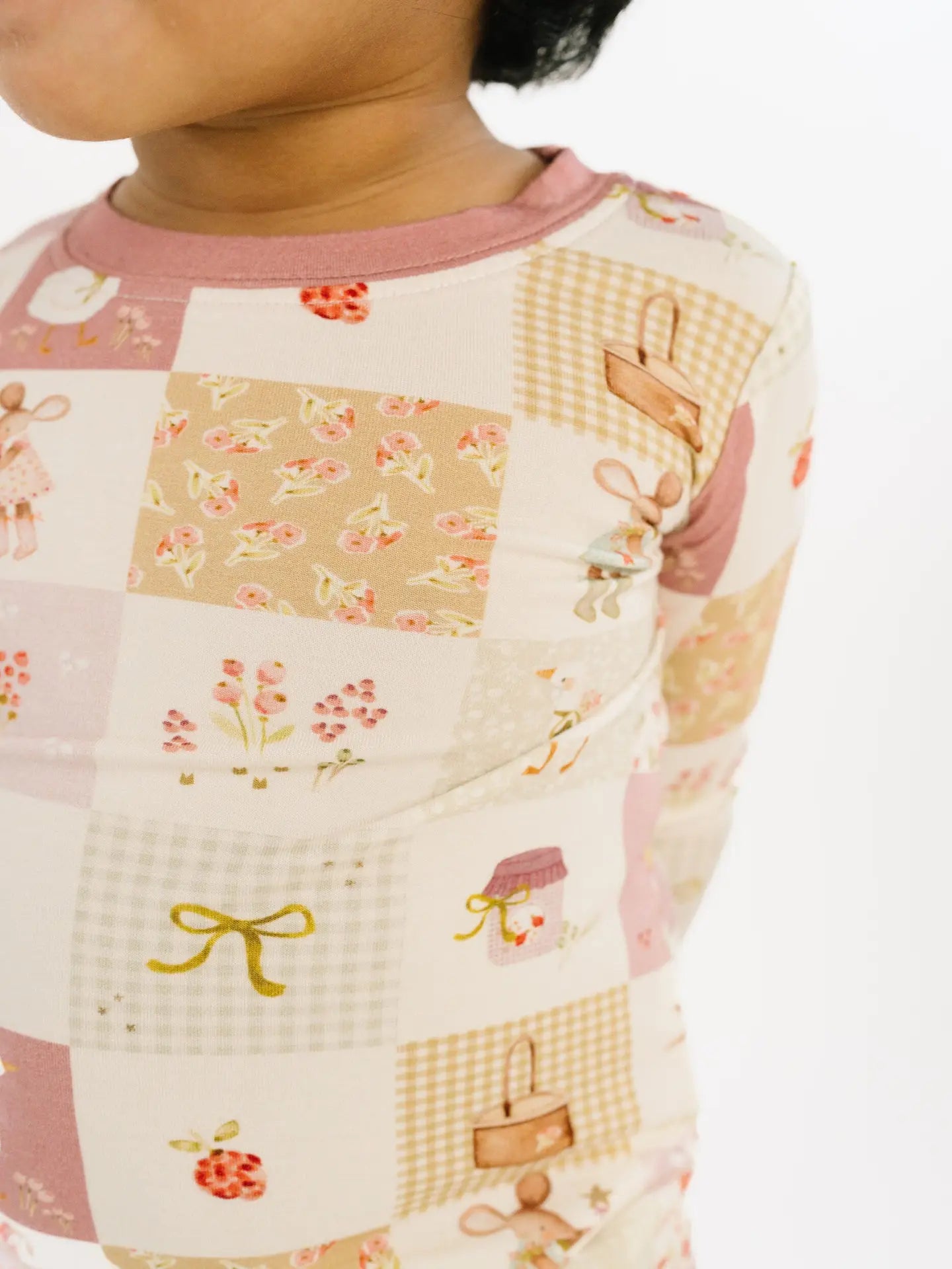 Storybook Picnic Toddler Bamboo L/S Set