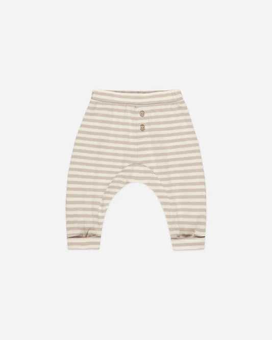 Baby Cru Pant || Pebble Stripe image 0