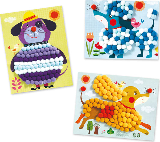 LPA Collage - Pom Pom Puppies