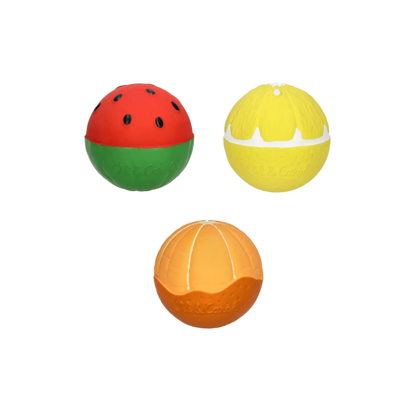 Fruit Salad Sensory Balls | Natural Rubber Baby Toys