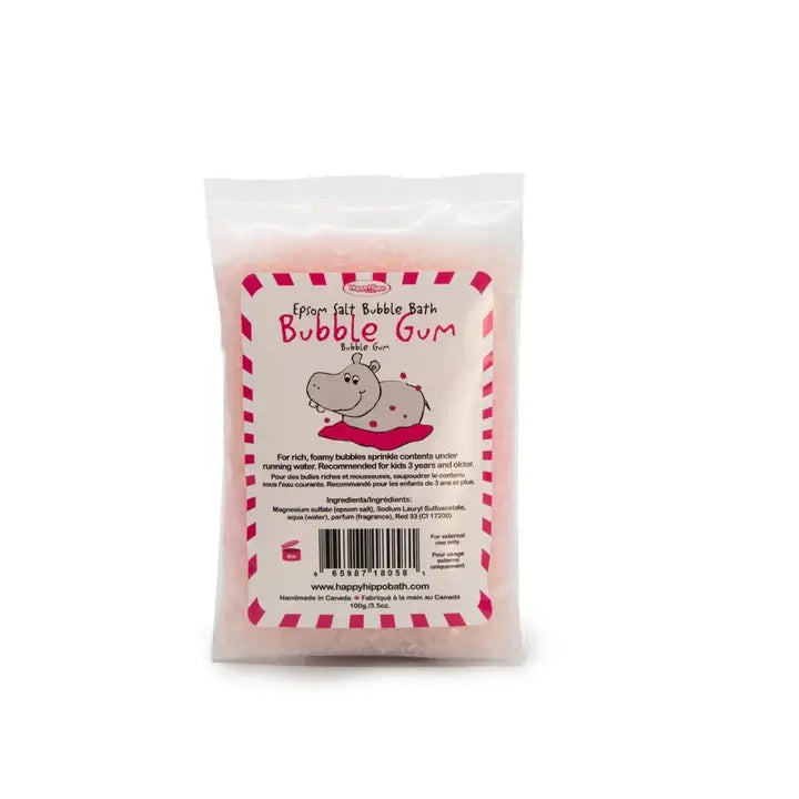 Happy Kids - Epsom Salt Bubble Bath Mini's - Bubble Gum image 0