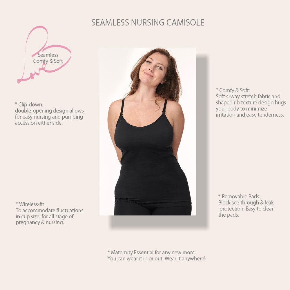 Maternity Camisole, 3 Pack image 1