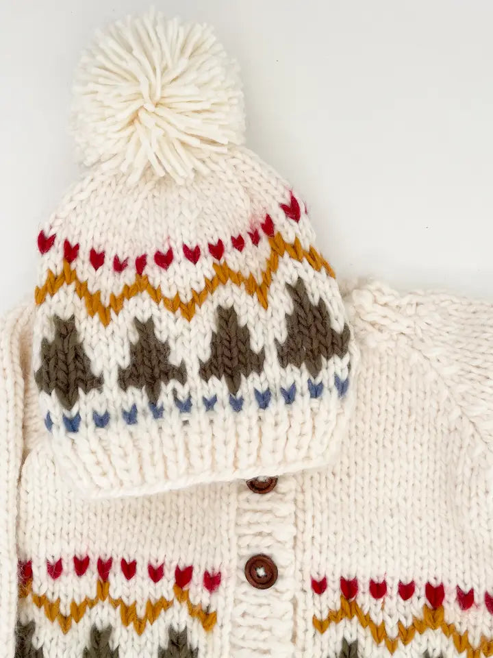 Holiday Tree Fair Isle Hat image 2