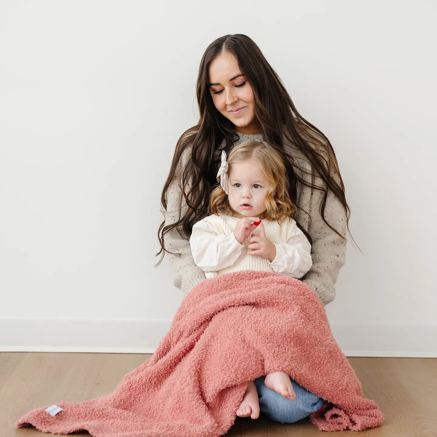 Saranoni Bamboni Receiving Blanket | Hibiscus