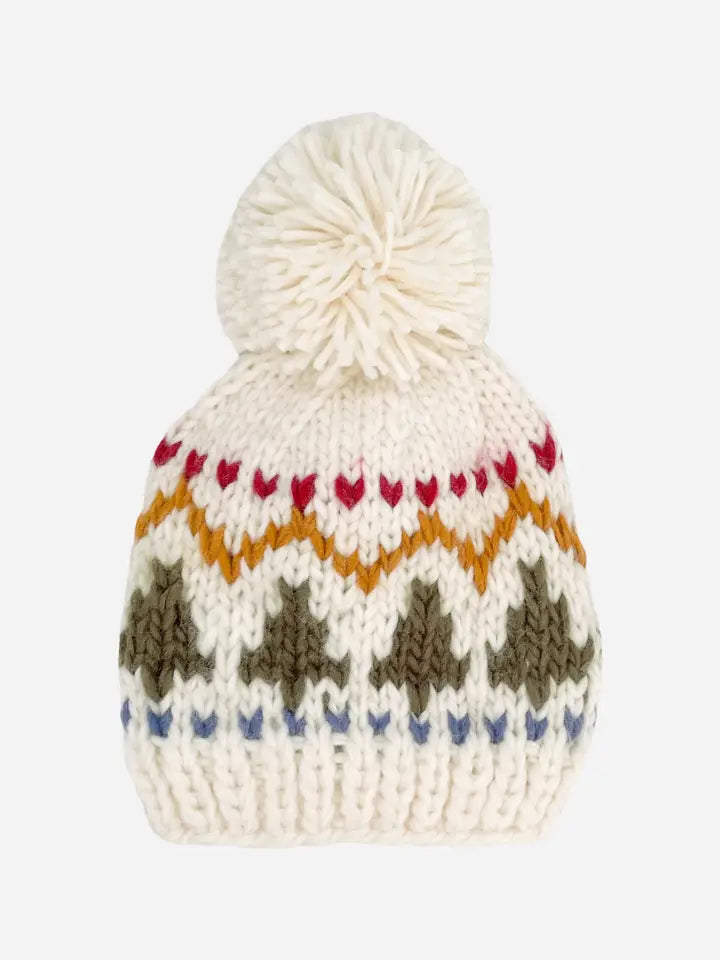 Holiday Tree Fair Isle Hat image 1