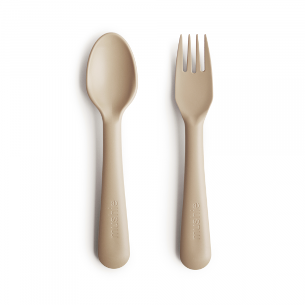 Toddler Fork & Spoon Dinner Set image 0