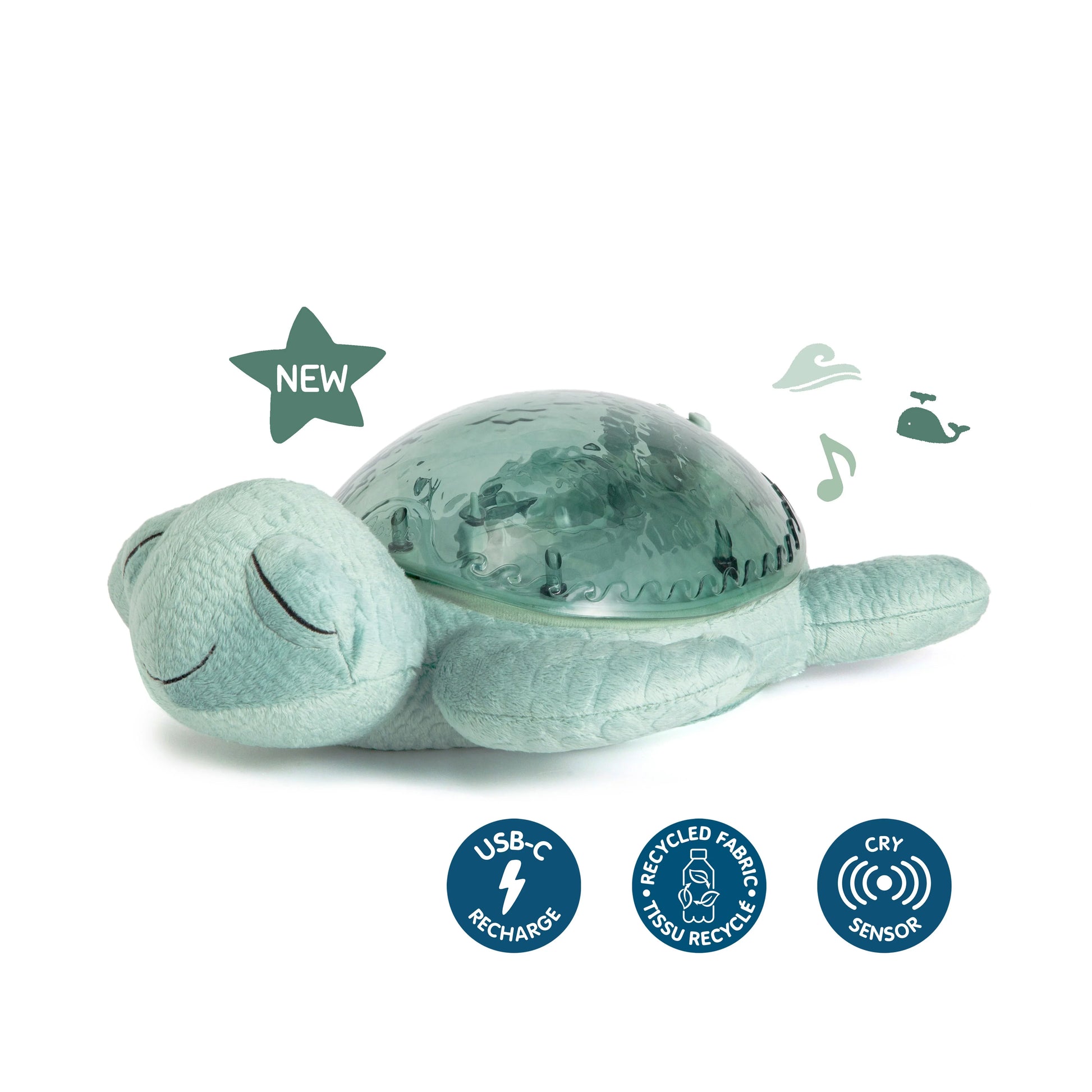 Tranquil Turtle Rechargeable - Nightlight & Sound Machine image 3