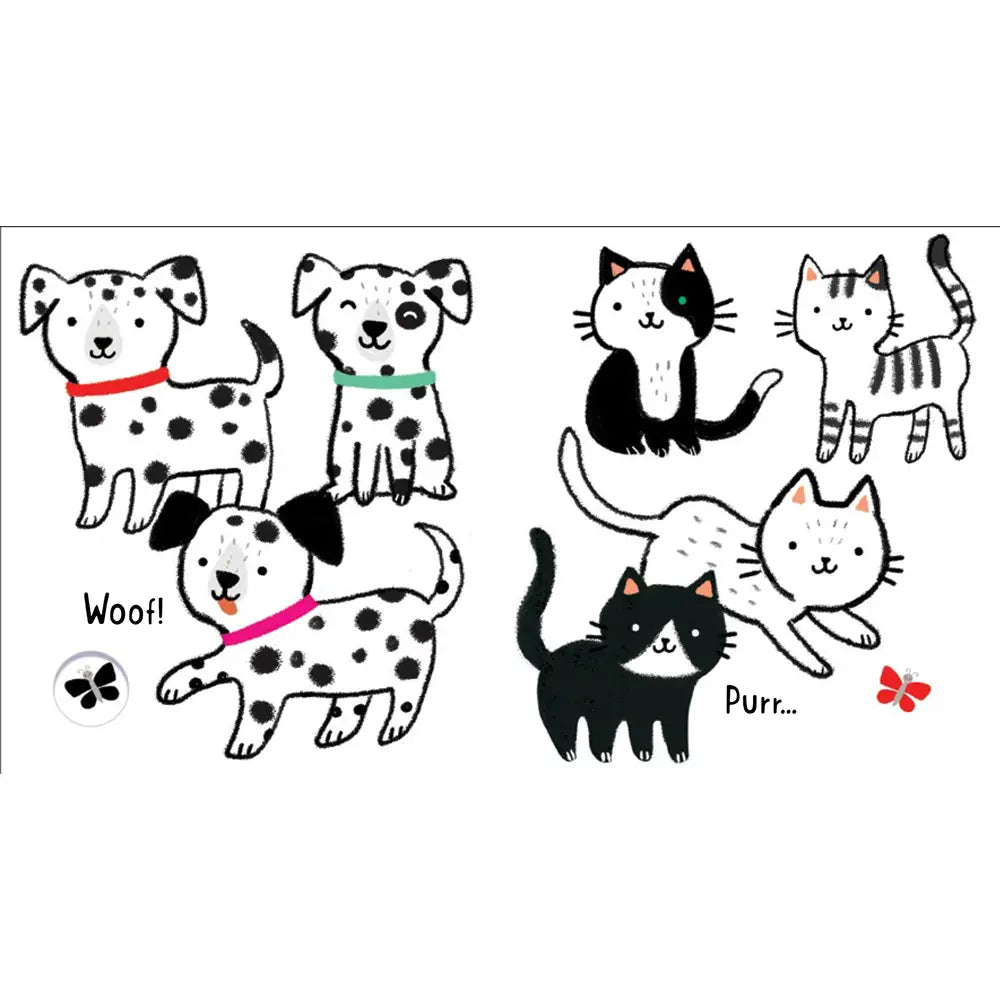 Baby's Black & White Books | Animals