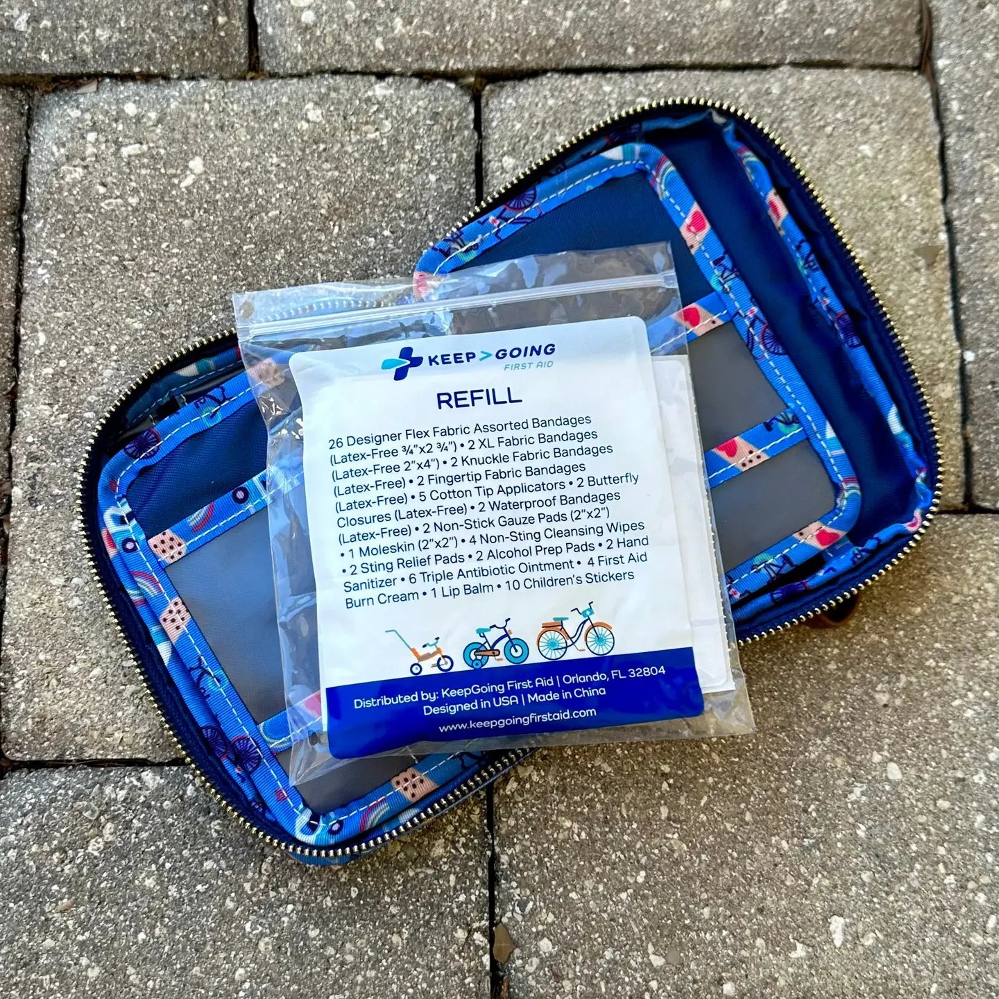 First Aid GoKit Refill Pack (75 pieces)