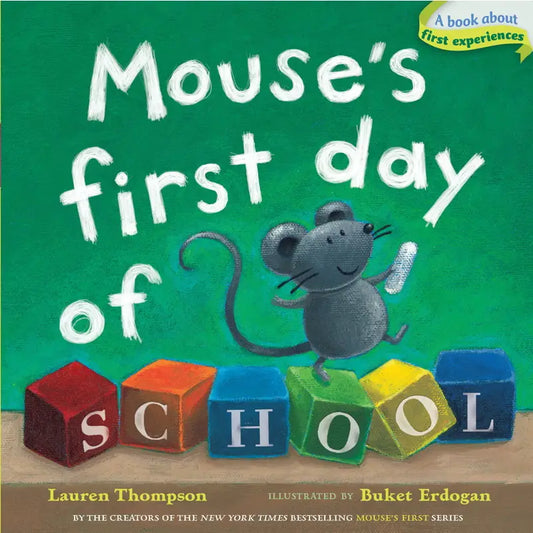 Mouse's First Day of School By Lauren Thompson | Board Book