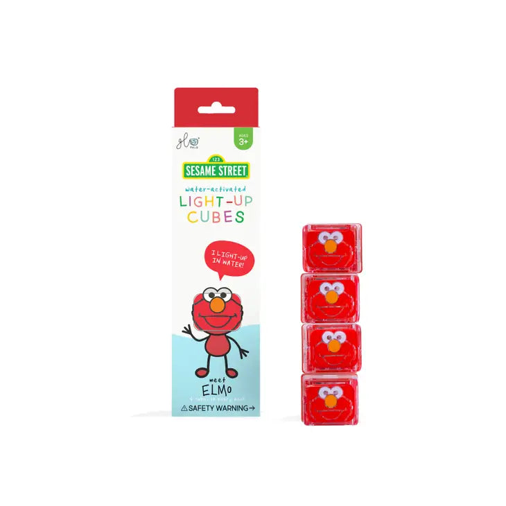 Glo Pals - Elmo Sesame Street Light Up Cubes image 0