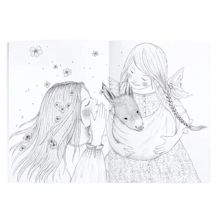 Les Rosalies Coloring Book image 1