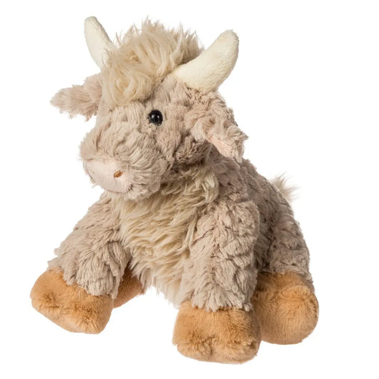 Putty Highland Cow | Vermont-Based Soft Plush Toy