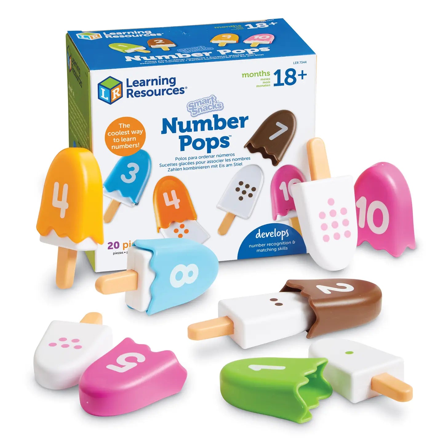 Smart Snacks Number Pops