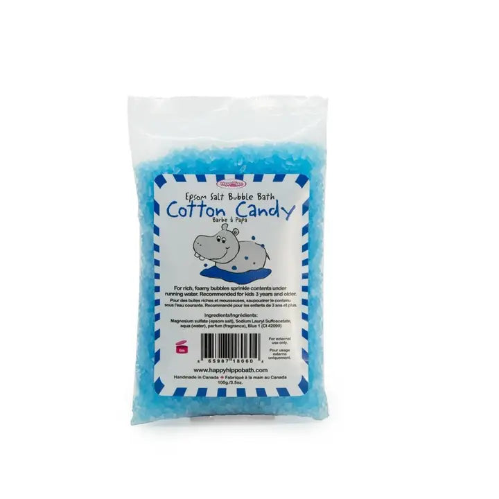 Happy Kids - Epsom Salt Bubble Bath Mini's - Cotton Candy image 0