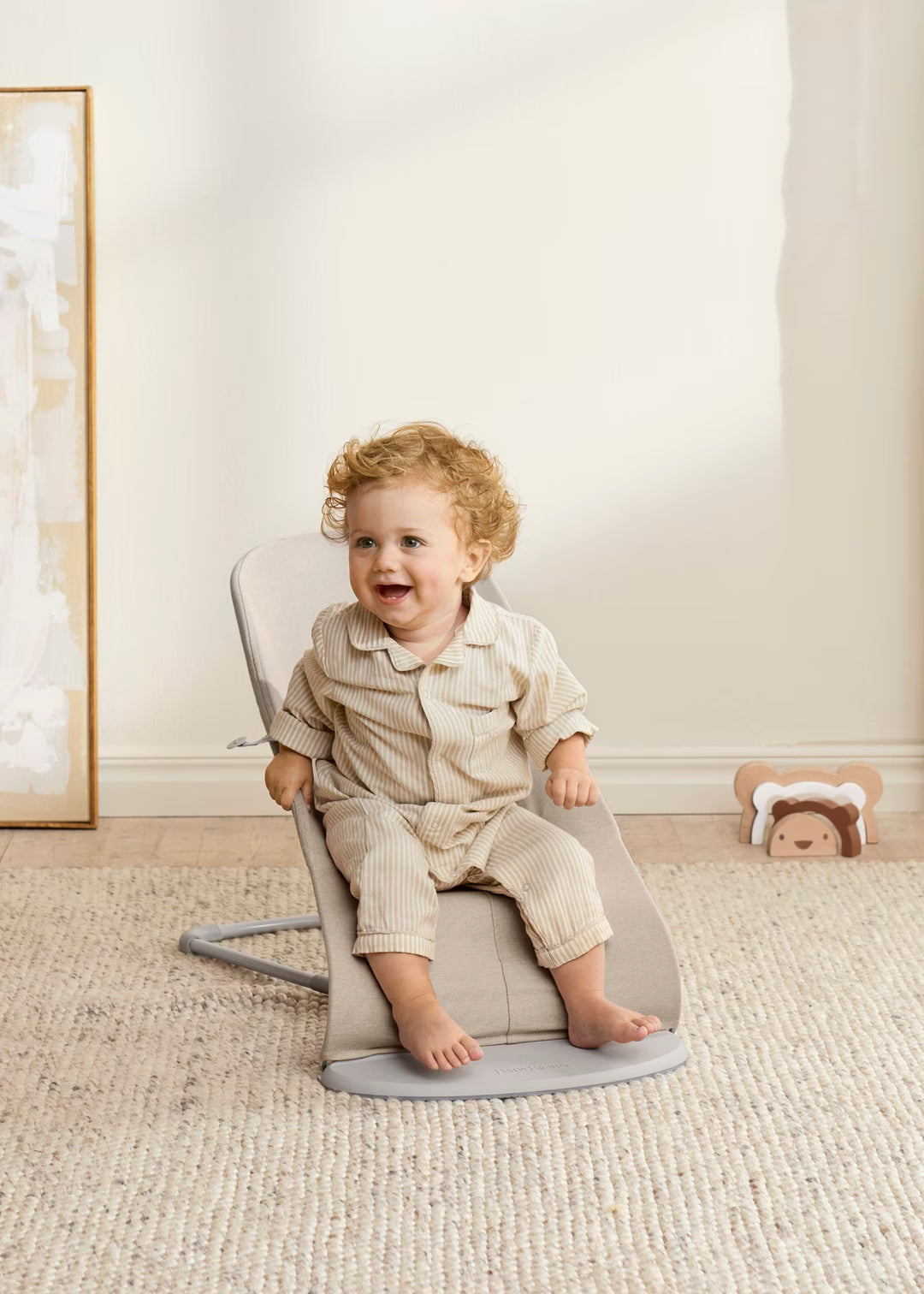 BabyBjorn Bouncer Bliss | Woven Melange
