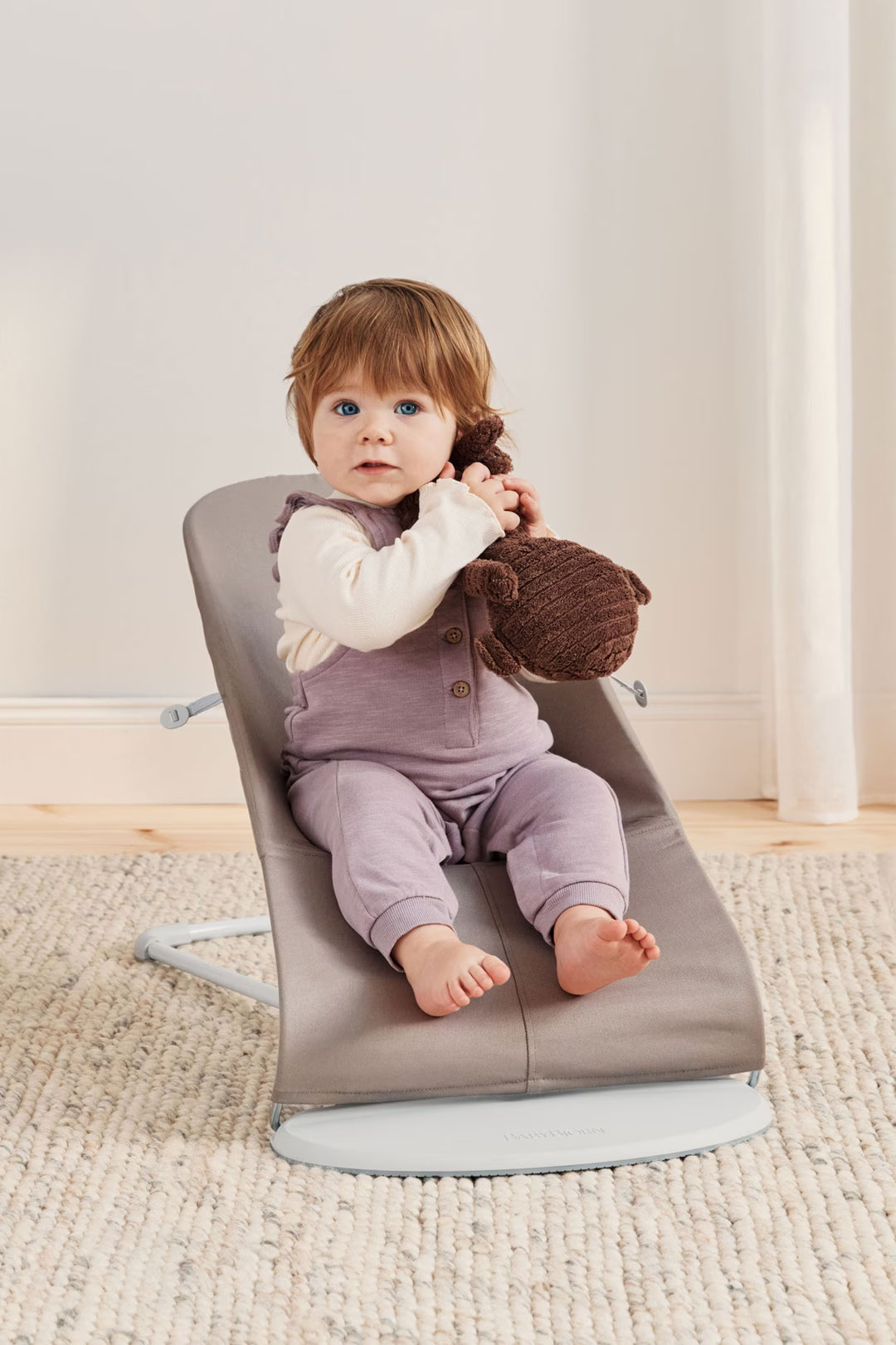 BabyBjorn Bouncer Bliss | Woven Petal Quilt