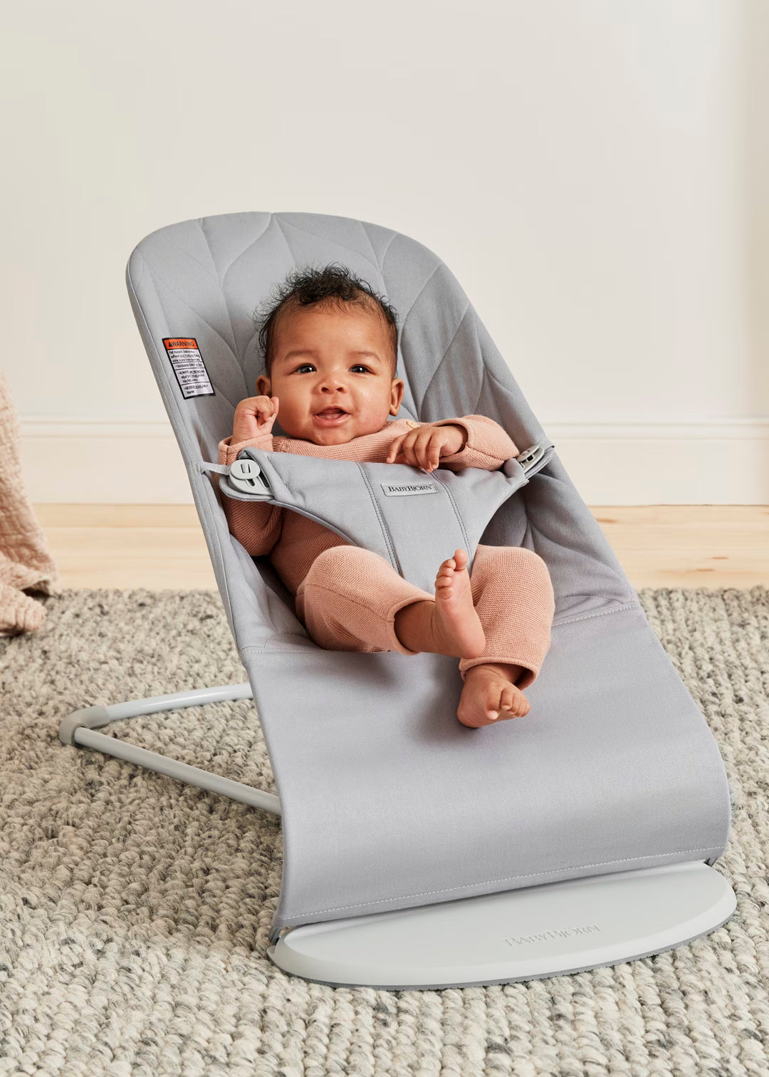 BabyBjorn Bouncer Bliss | Woven Petal Quilt