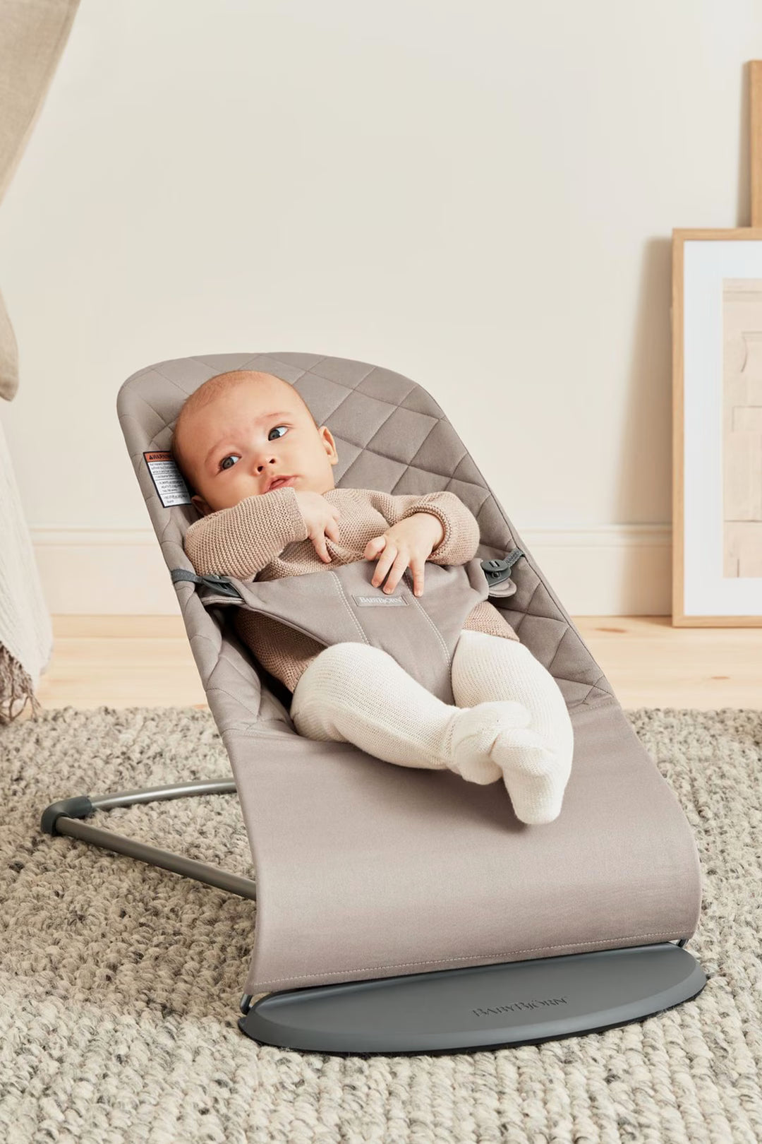 BabyBjorn Bouncer Bliss | Woven Classic Quilt