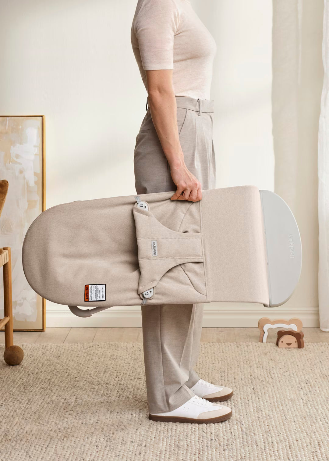 BabyBjorn Bouncer Bliss | Woven Melange