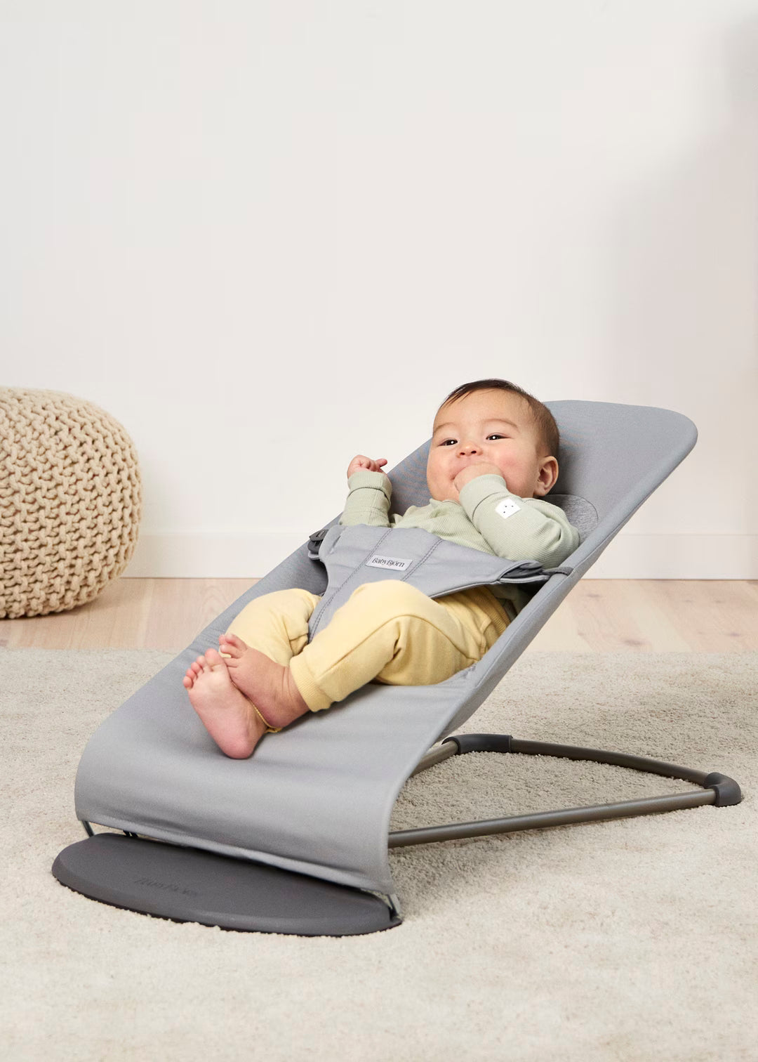 BabyBjorn Bouncer Balance Soft | Woven/Jersey, Tri-Fabric