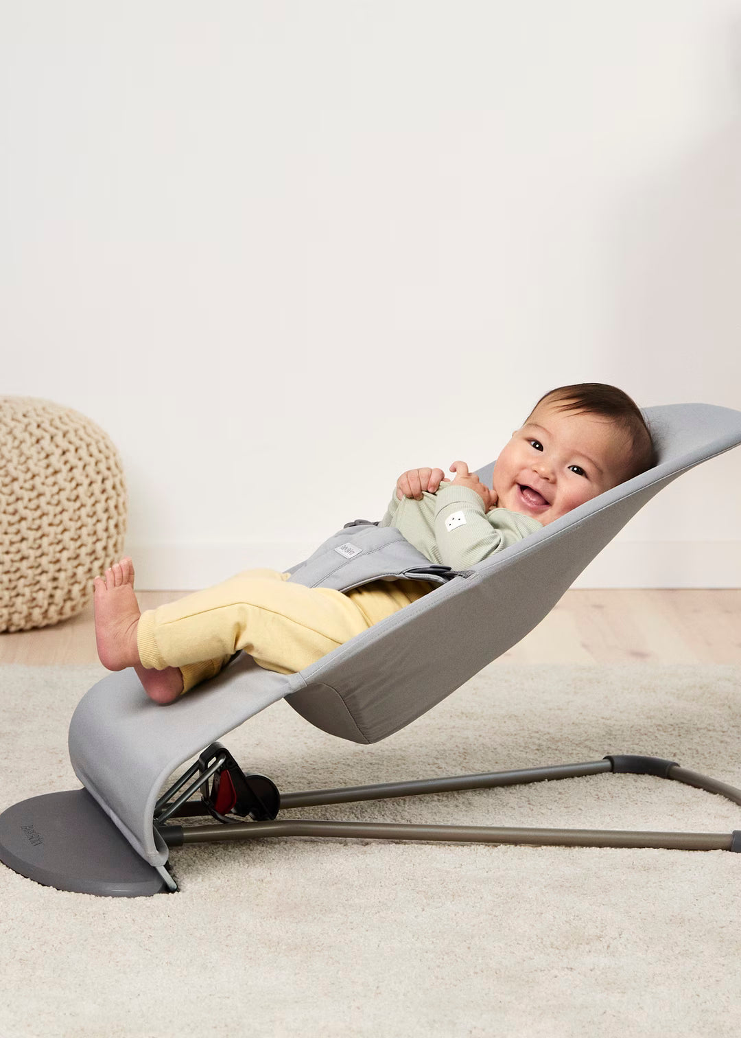 BabyBjorn Bouncer Balance Soft | Woven/Jersey, Tri-Fabric