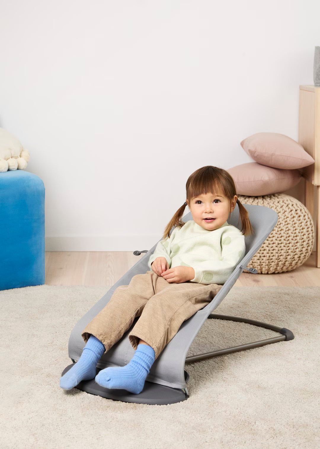 BabyBjorn Bouncer Balance Soft | Woven/Jersey, Tri-Fabric