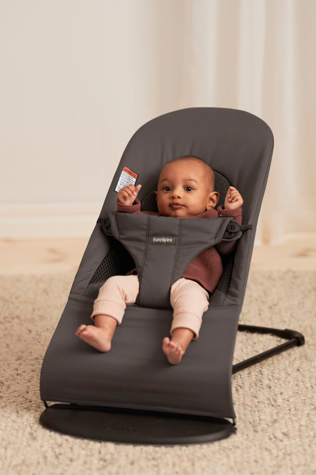 BabyBjorn Bouncer Balance Soft | Woven/Jersey, Tri-Fabric