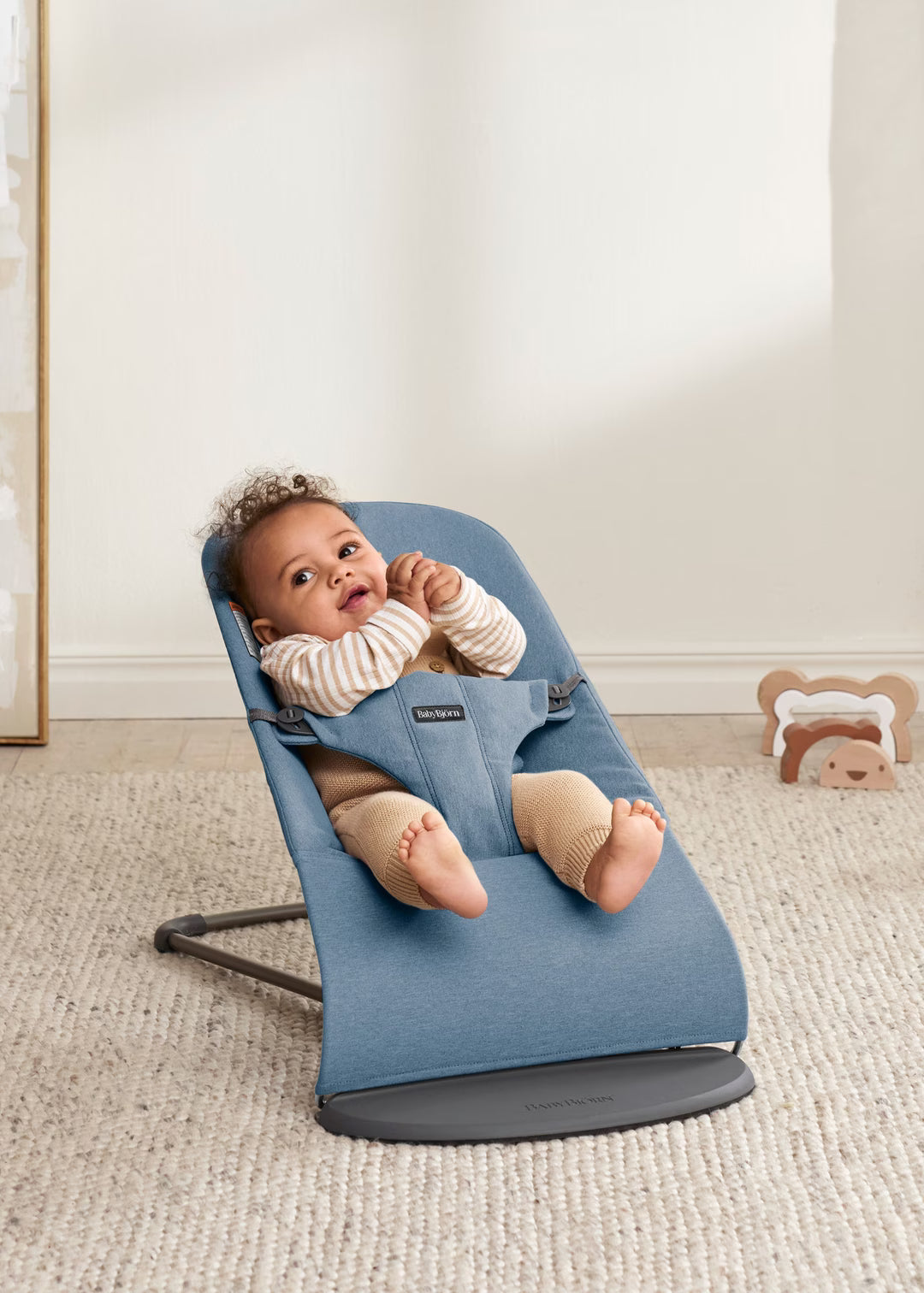 BabyBjorn Bouncer Bliss | Woven Melange