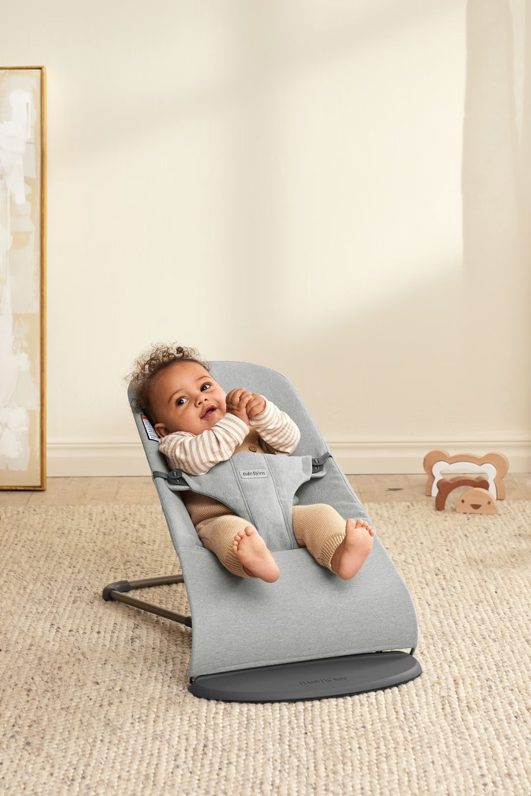 BabyBjorn Bouncer Bliss | Woven Melange