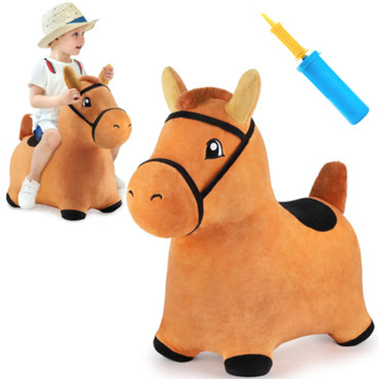 Bouncy Pals - Brown Horse