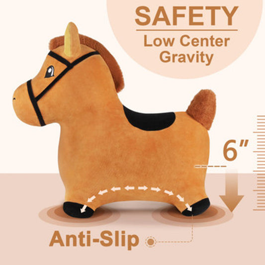 Bouncy Pals - Brown Horse