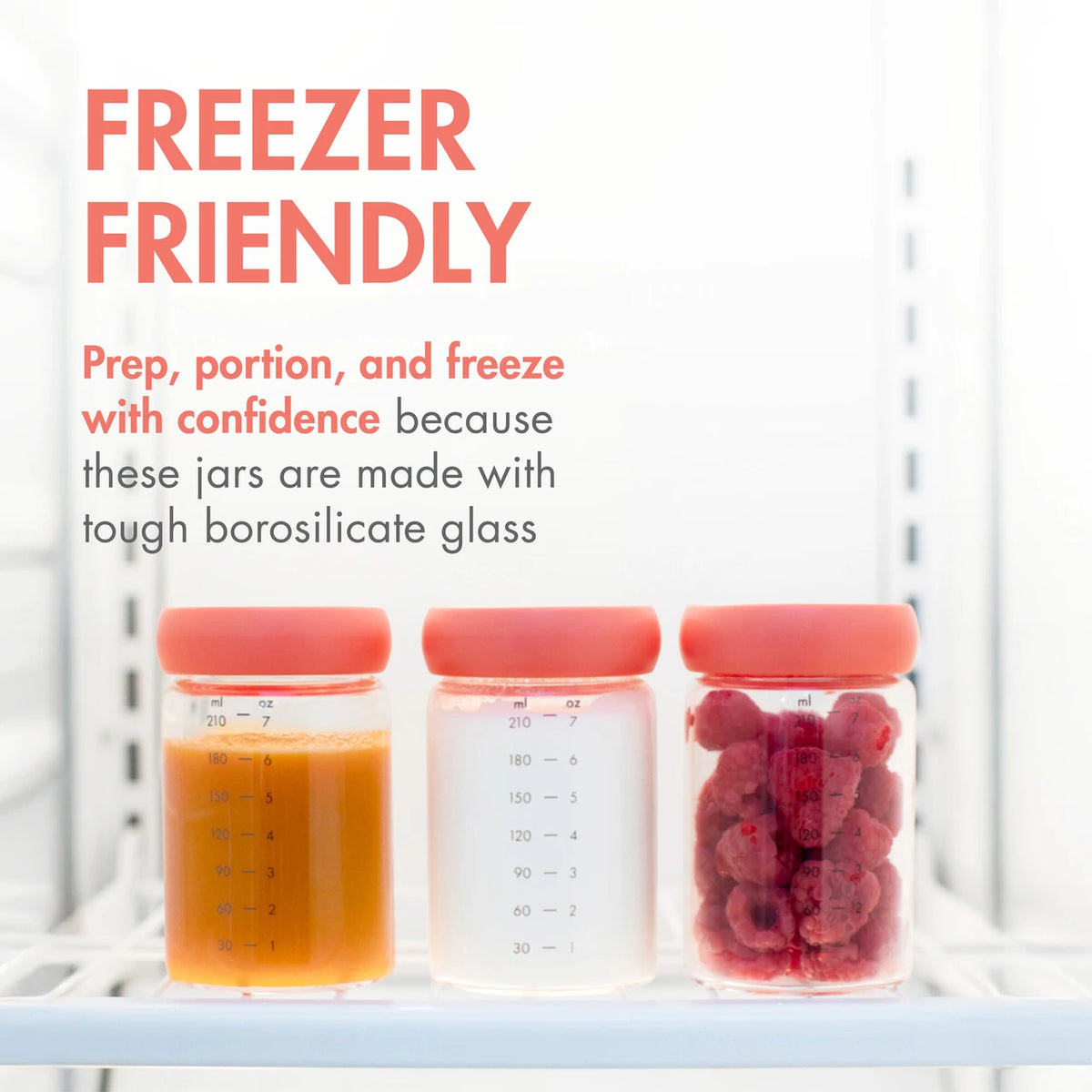 Cache Glass Storage Bottles | 3 Pack